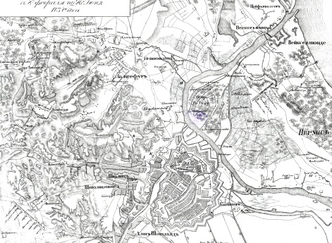 Осада города Данцига соединенными Российскими и Саксонскими войсками под предводительством Генерал-фельдмаршала Графа Миниха с 8 февраля по 26 июня 1734 года