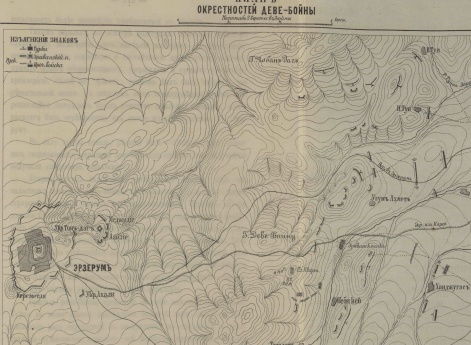 План окрестностей Деве-Бойны