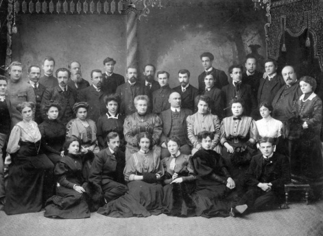 Музыкально-драматический кружок 1910-1911 гг.