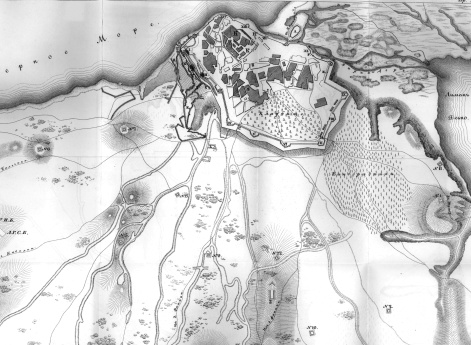 Крепость Варна с окрестностями