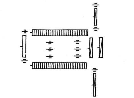 Чертежи. Тактические построения в кампанию 1769-1774 годов. №13 Тульча 20 октября 1771