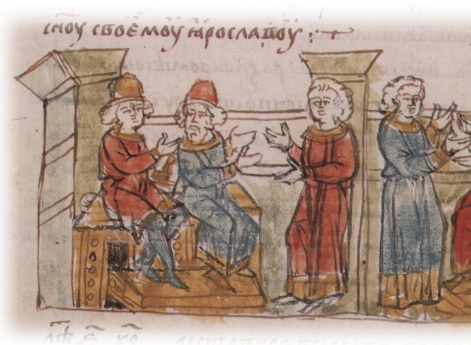 Отправление участниками Уветичского съезда посольства к Володарю Ростиславичу Псремышльскому и Васильку Ростиславичу Теребовльскому с предложением им совместно править в Перемышле; отказ Володаря и Василька от этого предожения. (?)