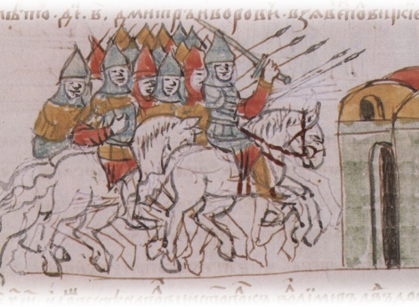 Захват половецких веж у Дона киевским воеводой Дмитром Иворовичем