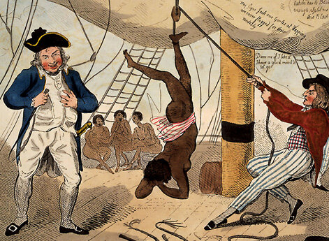 Упразднение работорговли или бесчеловечность торговли человеческой плотью на примере того, как капитан Кимбер обошелся с юной 15-летней негритянкой, проявившей девичью скромность