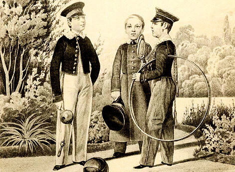 Кадеты Александровского малолетнего кадетского корпуса 1832-1846