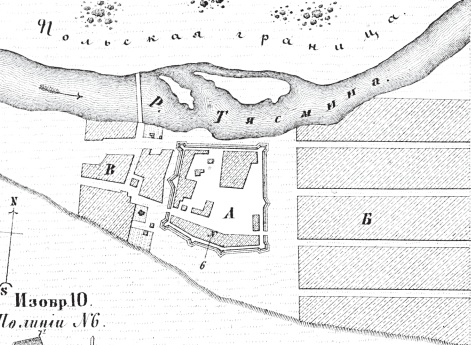 Пограничные линии. Крыловский шанц