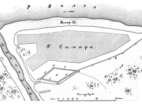 Пограничные линии. Город Самара