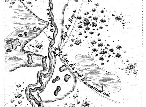 Пограничные линии. Генеральный план крепости Святого Петра