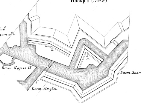 Рига. 1746 год