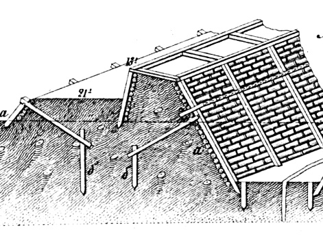 Способы укрепления. Изобр.16. Черноярск 1742 год (проект)
