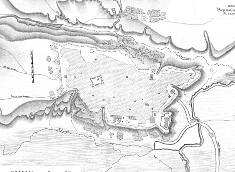 Полевые и временные укрепления. Проект укрепления города Ясс в кампанию 1739 года