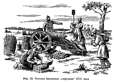 Русская бронзовая «гафуница» XVII в.