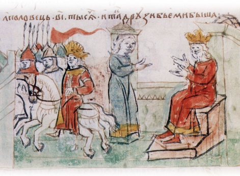 Возвращение в Чернигов Святослава Ярославича с дружиной после победы над половцами у Сновска; вокняжение Всеслава Брячиславича Полоцкого в Киеве. 1068.