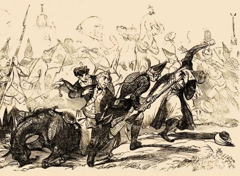 Ранение А. В. Суворова в сражении под Кинбурном