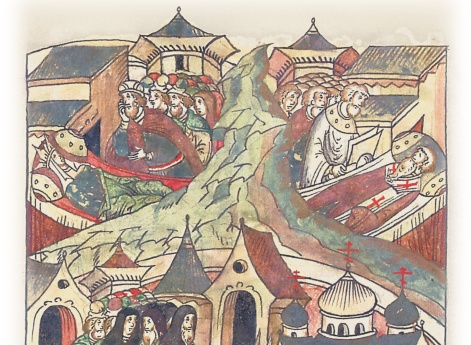 Кончина княгини Мстислава Владимировича. Кончина Юрьевского епископа Даниила. Митрополит Никита приходит из Царьграда в Киев.