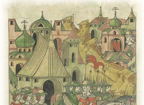 Князь Дмитрий Шемяка тайно отпускает князя Ивана Можайского с войском на великого князя Василия Васильевича к Троице. 