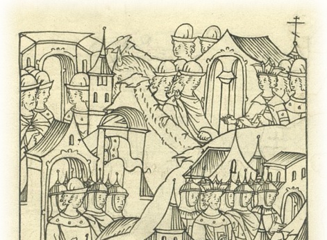 Великий князь Иван Васильевич велит своему воеводе Федору Шуйскому с товарищами идти к Владимиру и соединиться с царем Шигалеем.