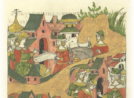 Петр Иванович Шуйский пишет из Казани, что велел арским и побережным татарам построить на Каме город Лаишев и устроил в нем новокрещенов и стрельцов во главе с боярскими детьми.