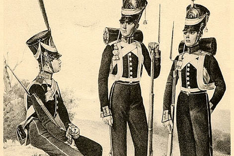 Кадеты 1-ого и 2-ого Кадетских корпусов и воспитанник Дворянского полка 1826-1828