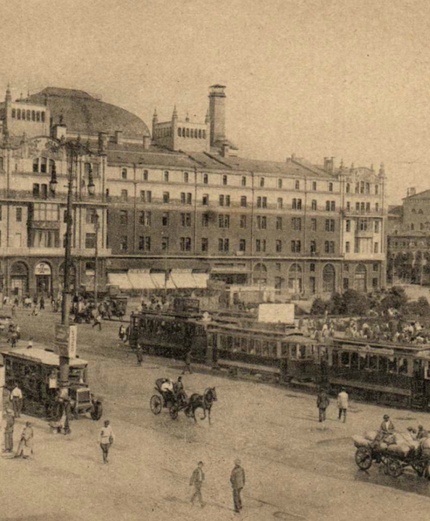 Москва, Площадь им.Свердлова. 1921 год