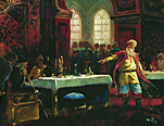 Князь Репнин на пиру у Ивана Грозного