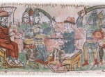 Убийство Игоря по приказу князя Мала у города Искоростеня.