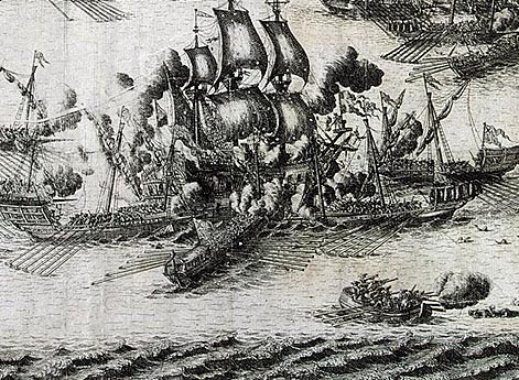 Сражение при Гренгаме 27 июля 1720 года