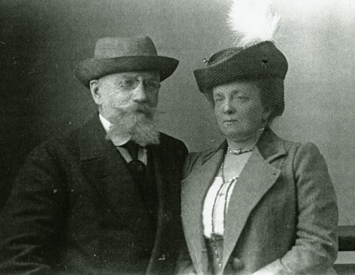 Александр Иванович и Екатерина Юльевна Ильины. 1880-е гг.