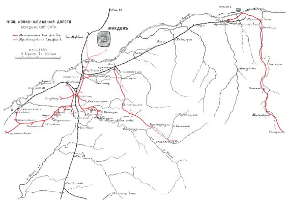 Конно-железные дороги Мукденской сети