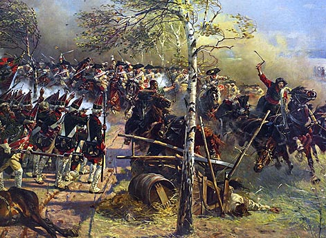 Сражение при Цорндорфе 25 августа 1758 года