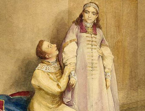 Лжедмитрий I и царевна Ксения Годунова