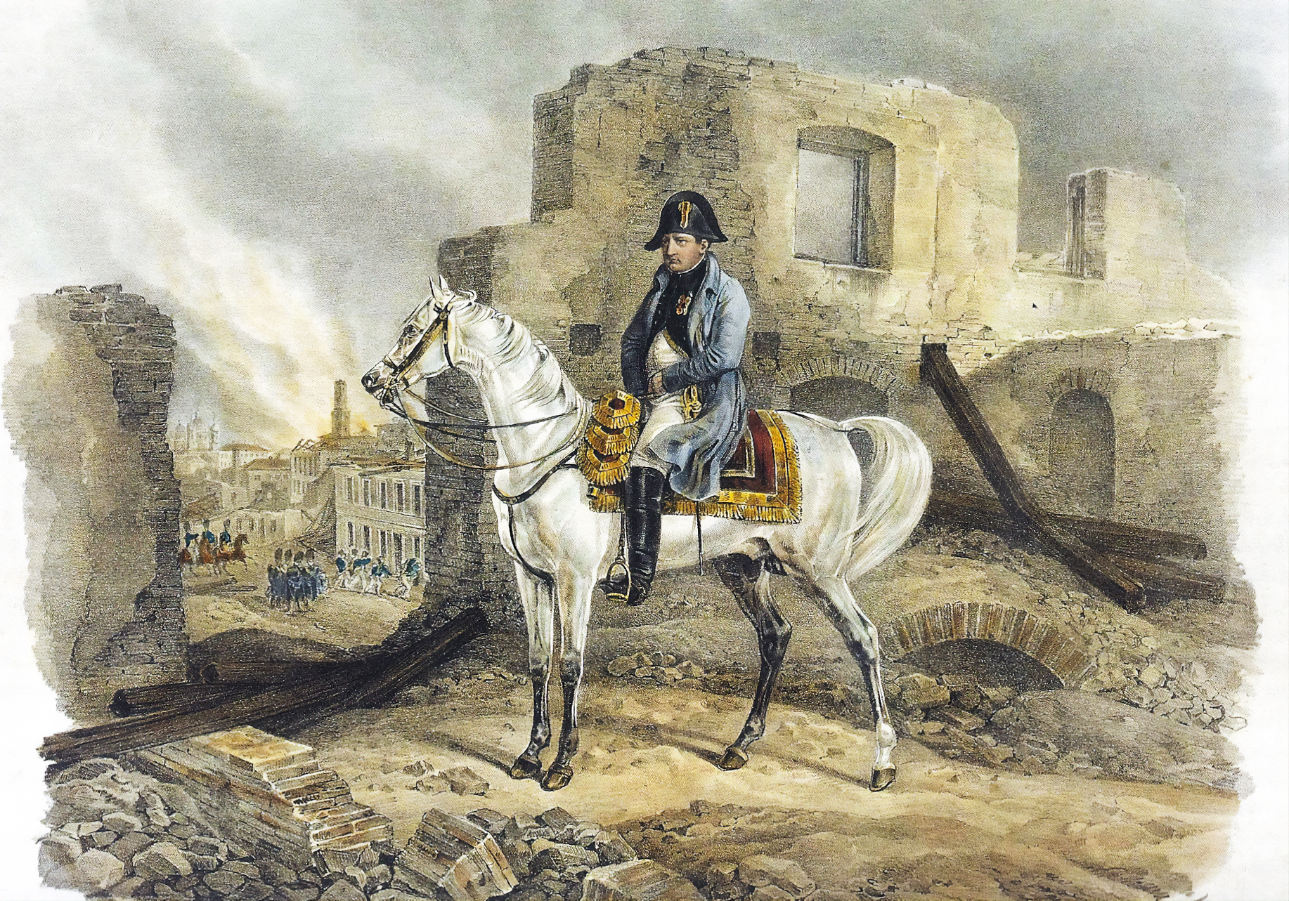 Наполеон в Москве.