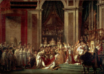 Коронование императора Наполеона I и императрицы Жозефины в соборе Парижской Богоматери 2 декабря 1804 года