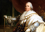 Людовик XVIII в коронационных одеждах