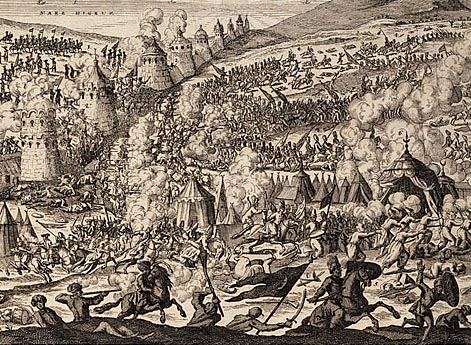 Блистательная победа русской армии у Перекопа 31(21) мая 1736 года