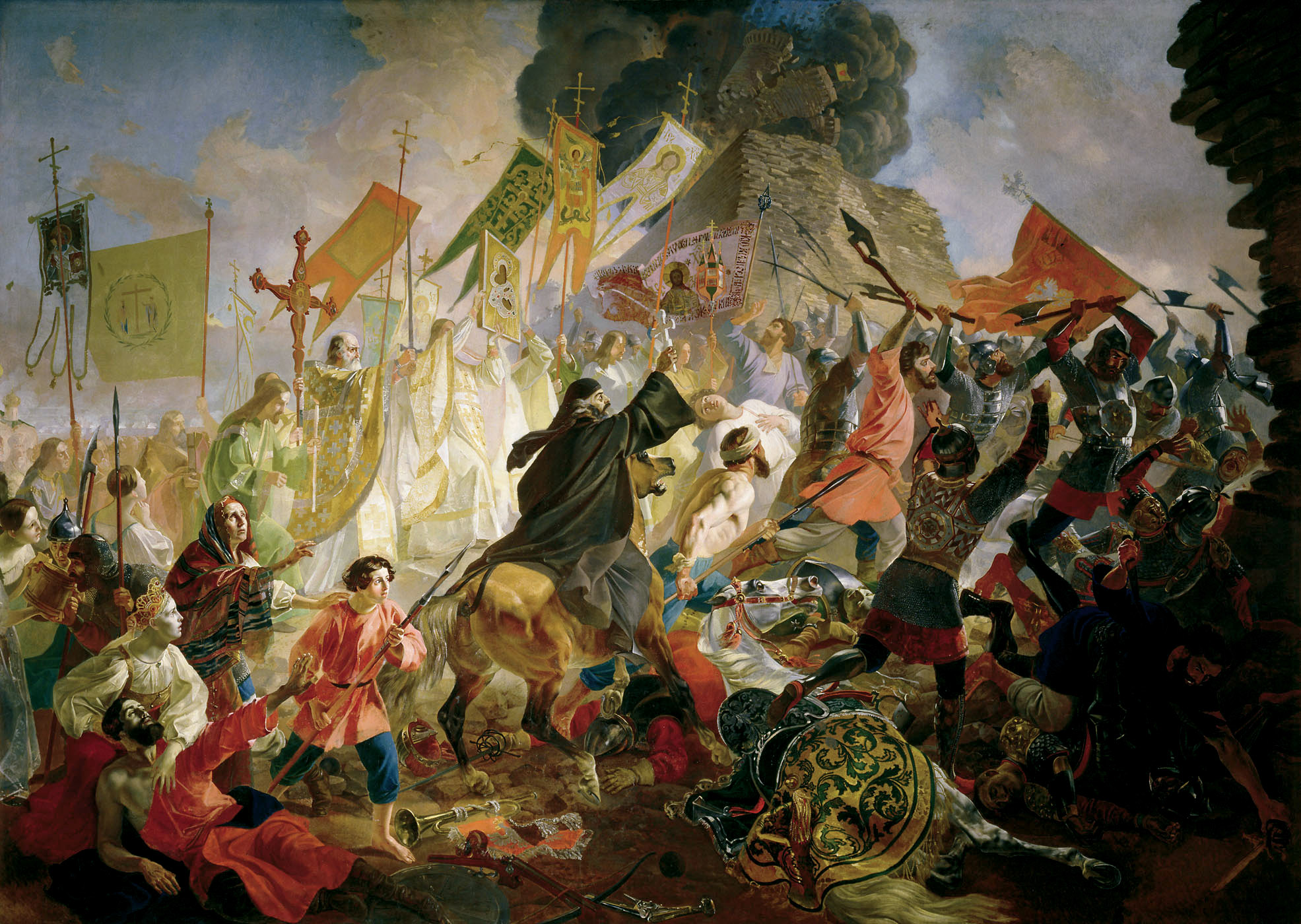 «Осада Пскова королём Стефаном Баторием в 1581 году»