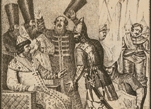 Иван III получает известие о победе над Литвой на берегу реки Ведроши
