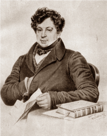 Брюллов К.П.: Портрет Александра Ивановича Тургенева, 1833