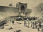 Освобождение гарнизона Баязетской цитадели в 1877 году.