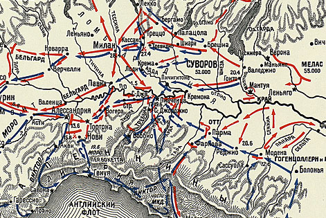 Итальянская кампания Суворова 1799 года