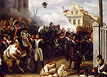 Оборона заставы Клиши в Париже в 1814 г.
