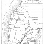 Район операции графа Каменского со 2 августа по 2 сентября 1808 года