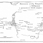 Местность между Плауерским озером и Гадебушем и расположение войск вечером 2 ноября