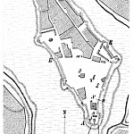 Казань, Черкаск, Уфа. План Кремля города Уфы в 1761 году