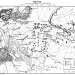 Сражение при Ваграме 5 и 6 июля 1809 года. Положение обеих сторон 6 числа между 9 и 12 часами утра