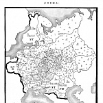Европейская Россия. 1836 год. Распределение бессрочно-отпускных