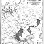 Европейская Россия с показанием земель казачьих войск (по данным 1902 года). Гравирована военно-топографическим депо 